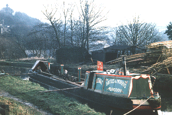 Beard's wharf, Bollington, 1977